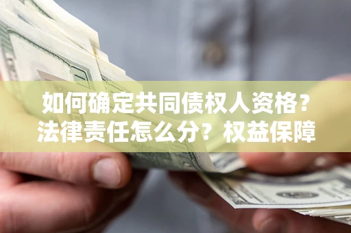 北京如何确定共同债权人资格？法律责任怎么分？权益保障技巧揭秘！
