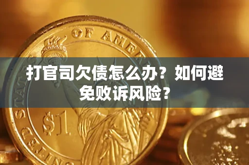 北京打官司欠债怎么办？如何避免败诉风险？