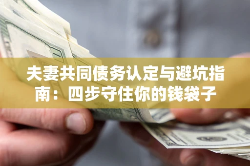 北京夫妻共同债务认定与避坑指南：四步守住你的钱袋子