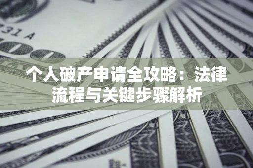 北京个人破产申请全攻略：法律流程与关键步骤解析
