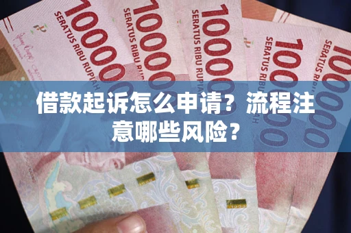 北京借款起诉怎么申请？流程注意哪些风险？